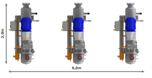 3 unidades compresoras x Pack Serie I